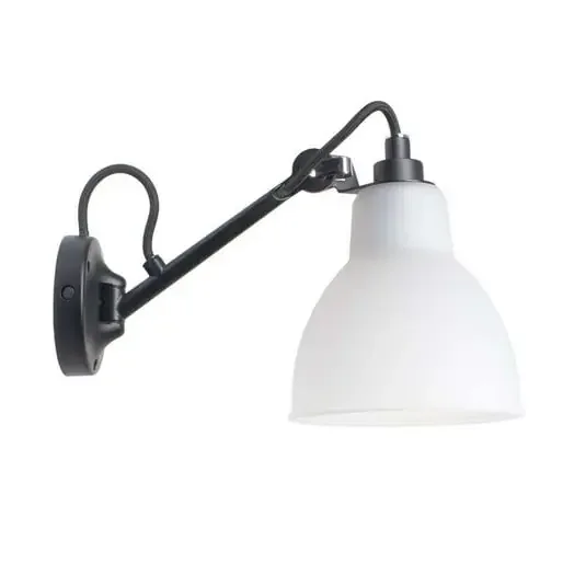 104 Lámpara de Pared Negro/Polycarbonat – Lampe Gras