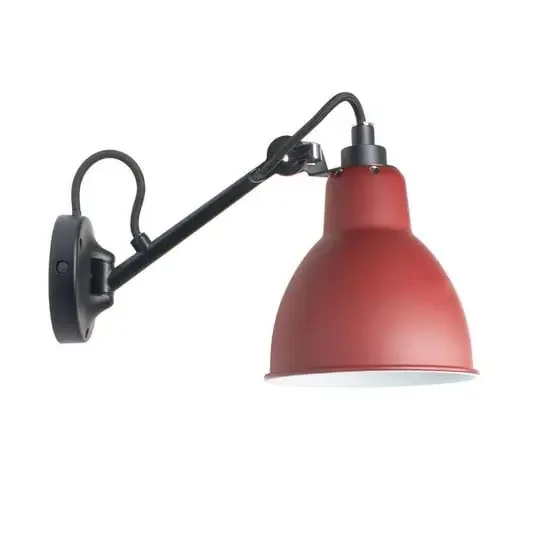 104 Lámpara de Pared Negro/Rojo – Lampe Gras