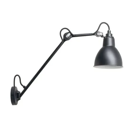 122 Bathroom Aplique de Pared IP64 Black/Black – Lampe Gras