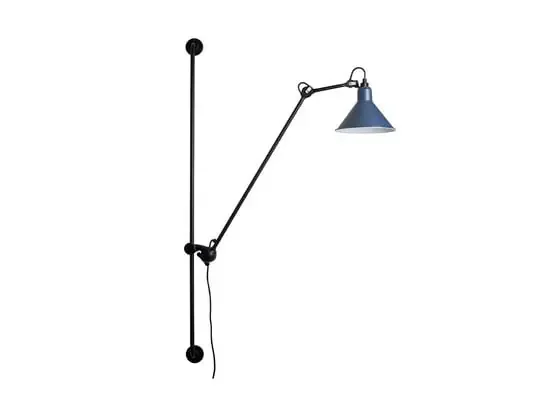 214 Aplique de Pared Conic Black/Blue – Lampe Gras