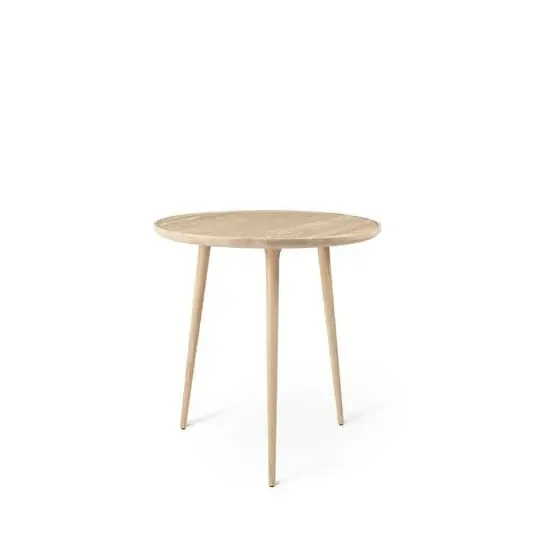 Accent Cafe Table Matt Lacq Oak Ø70 – Mater