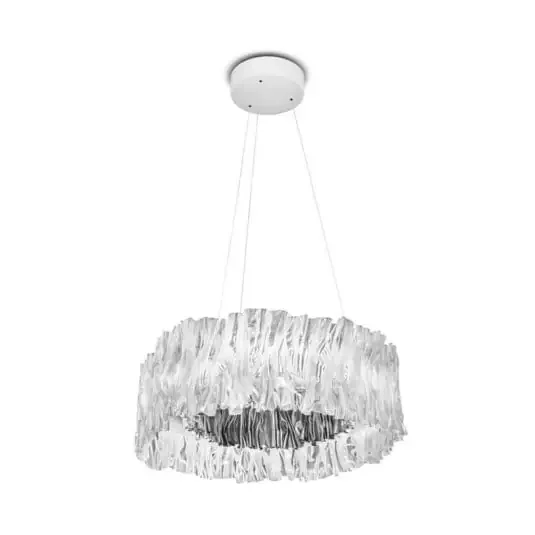 Accordéon Lámpara Colgante 2700K Plata – Slamp