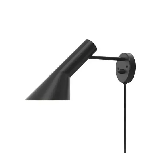 AJ Aplique de Pared Negro – Louis Poulsen