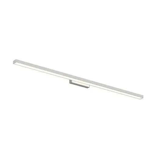 Alenia Aplique de Pared L120 White/Chrome – Lindby
