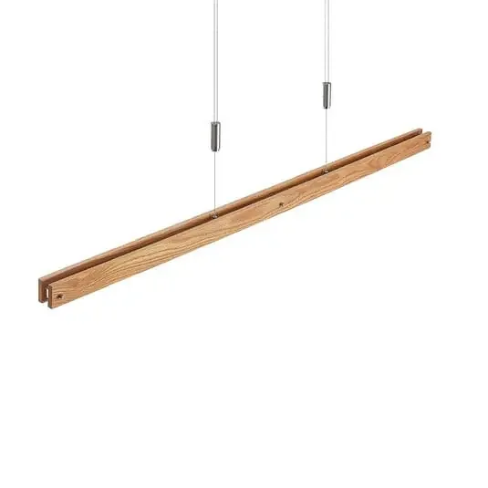 Alimara LED Lámpara Colgante L138 Wood – Lindby
