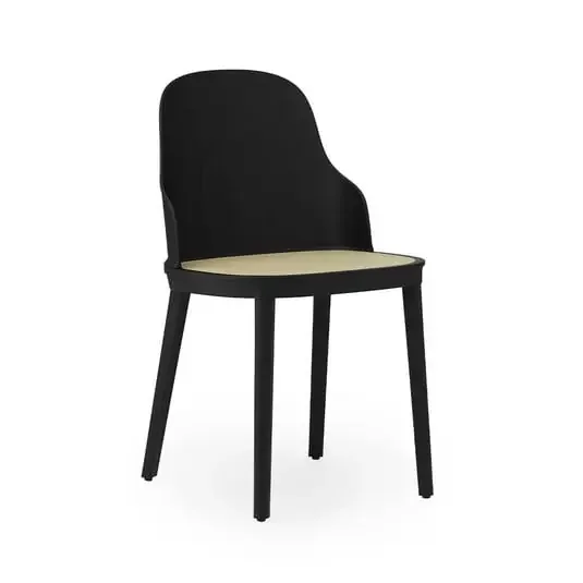 Allez Silla Molded Wicker/PP Black – Normann Copenhagen