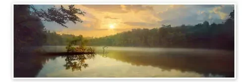 Amanecer en el lago de Bettina Dittmann
