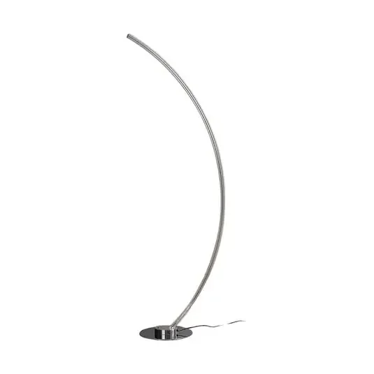 Amaro Lámpara de Pie Chrome/White – Lindby