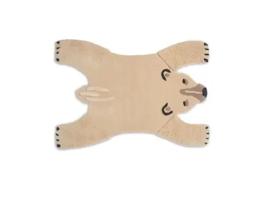Animal Tufted Alfombra Polar Bear – Ferm Living