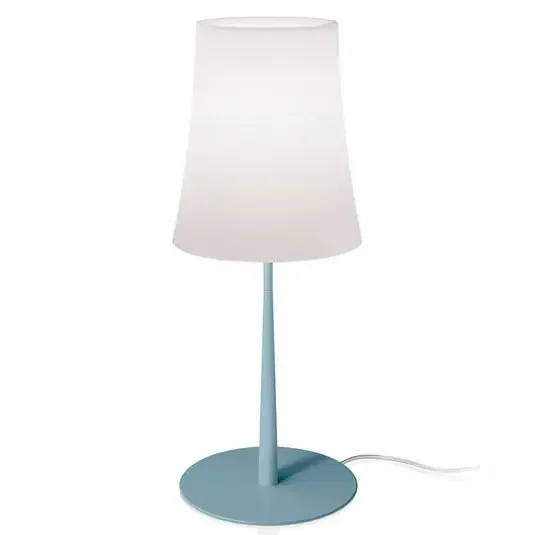 Birdie Easy Grande Lámpara de Sobremesa Light Blue – Foscarini