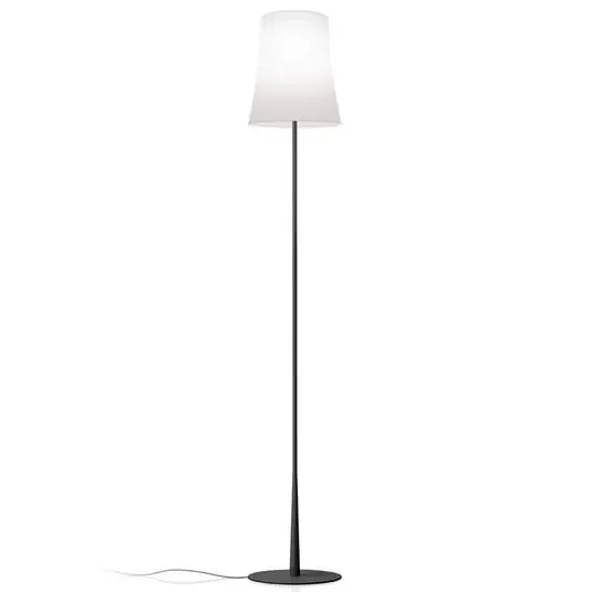 Birdie Easy Reading Lámpara de Pie Black – Foscarini