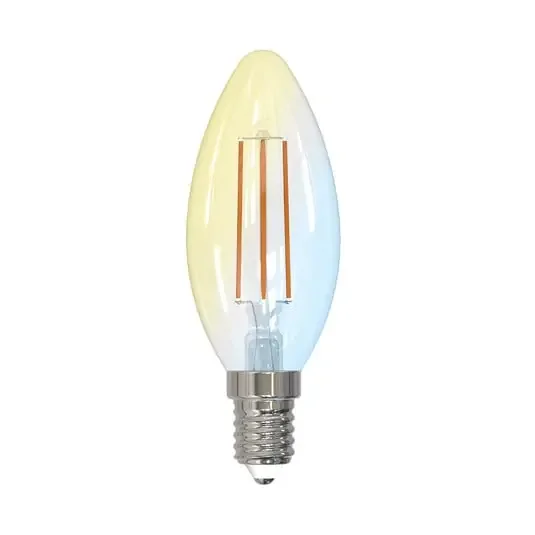 Bombilla 4,2 W Tuya WLAN CCT E14 Clear – LUUMR