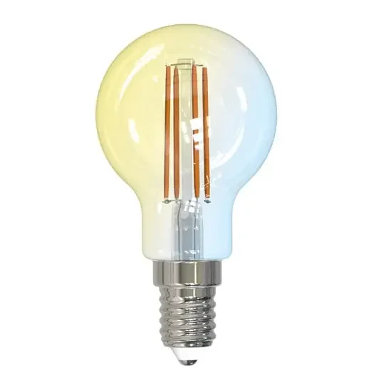 Bombilla 4,2 W WLAN CCT E14 transparente – LUUMR