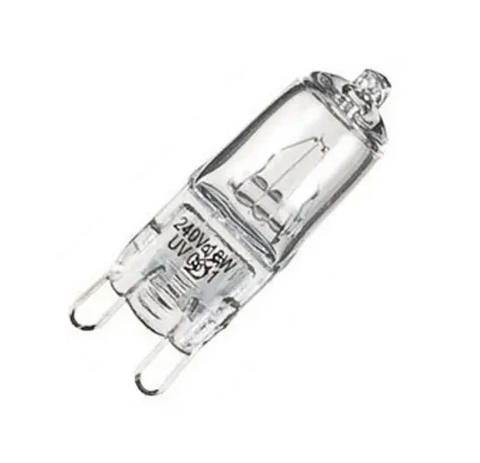 Bombilla halógena G9 28 W 3000 K – DuraLamp