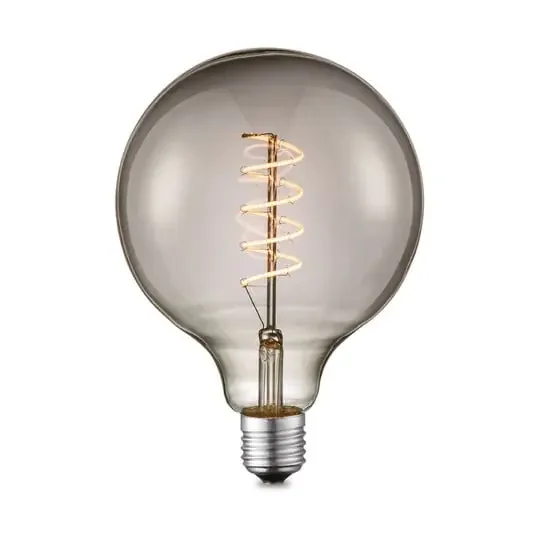 Bombilla LED 4W Smoke G125 Regulable E27 – Lucande