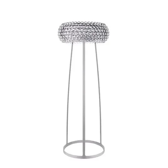 Caboche Plus Media LED Lámpara de Pie Transparent – Foscarini