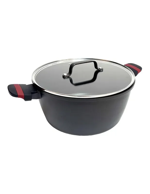 Cacerola de aluminio fundido con tapa, inducción, denia experto ø28 x 13,5 cm 6942423970505 14433 SAN IGNACIO