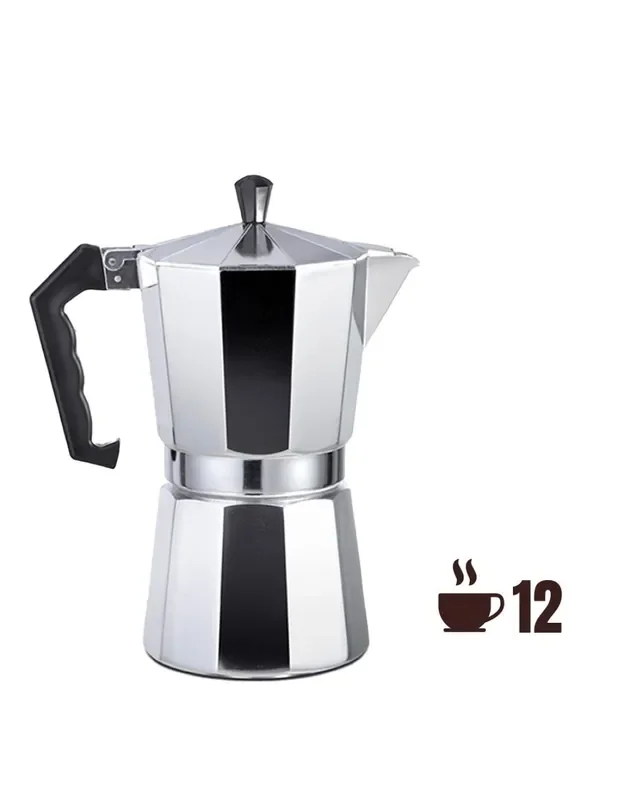 Cafetera de aluminio de 12 tazas edm 8425998761245 76124 GOURMET KITCHEN