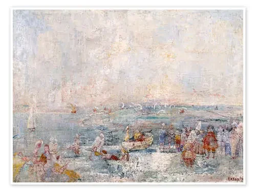 Carnaval en la playa de James Ensor Bridgeman Images