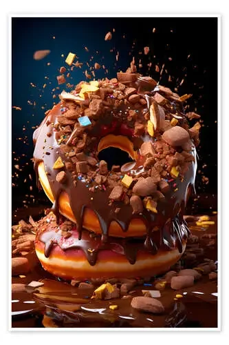 Chocolate Donut de Bettina Dittmann