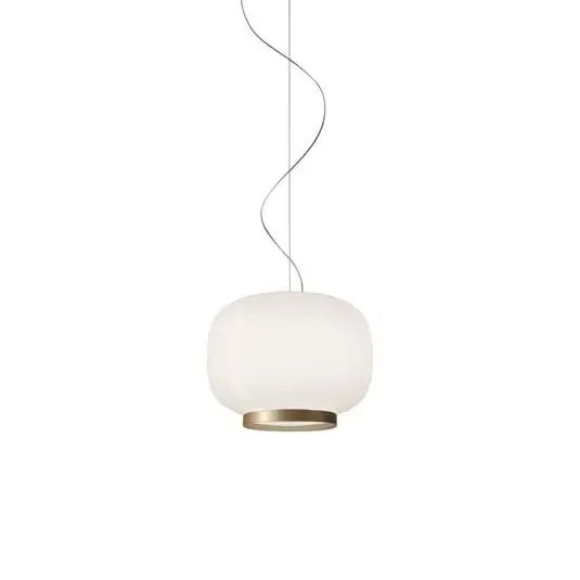 Chouchin 1 LED Lámpara Colgante Dim White/Gold – Foscarini
