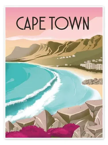 Ciudad del Cabo, Sudáfrica de Omar Escalante Wild Apple Graphics