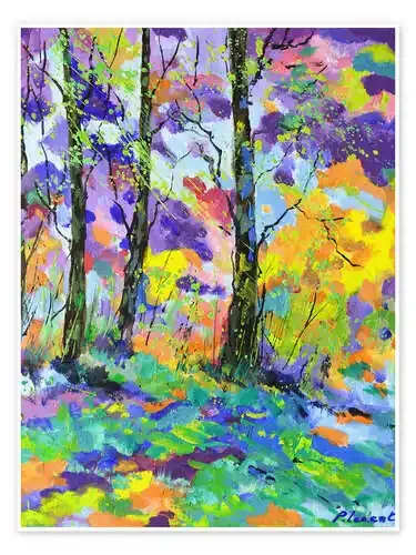 Colourful wood de Pol Ledent