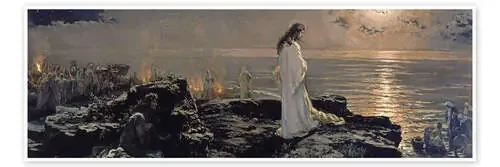 Jesus at the Sea of Galilee de Antonio Muñoz Degrain akg-images