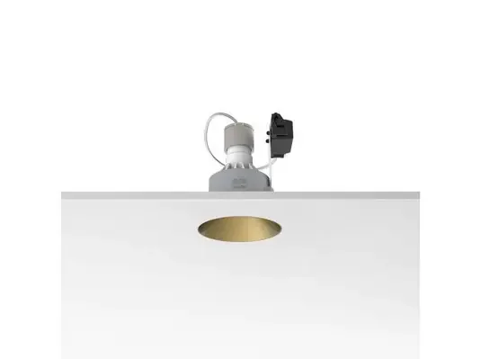 Kap 80 Fixed Round Empotrable Gold – Flos
