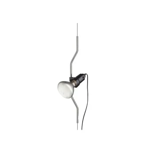 Lámpara colgante Parentesi de Flos, níquel, atenuable – Flos