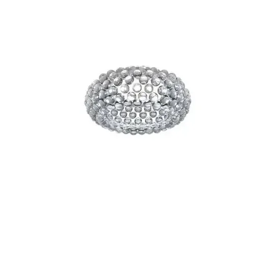Lámpara LED de techo Caboche Plus, transparente, 20 cm – Foscarini