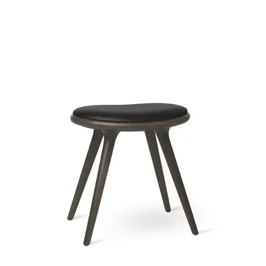 Low Stool H47 Sirka Grey Stained Beech – Mater