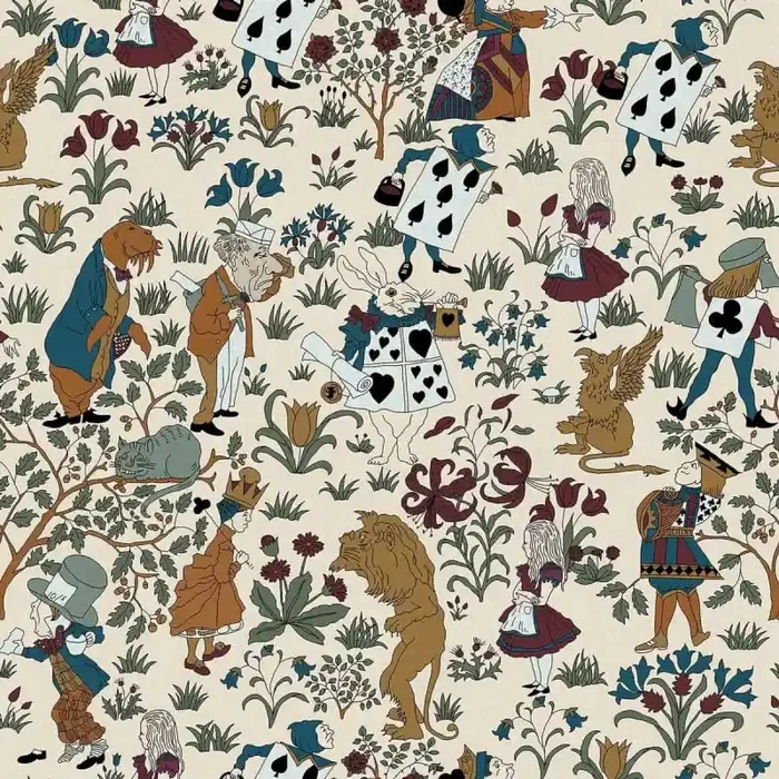 Papel pintado Alice in Wonderland House of Hackney