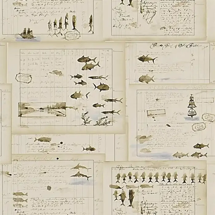 Papel pintado Captains Log Ralph Lauren
