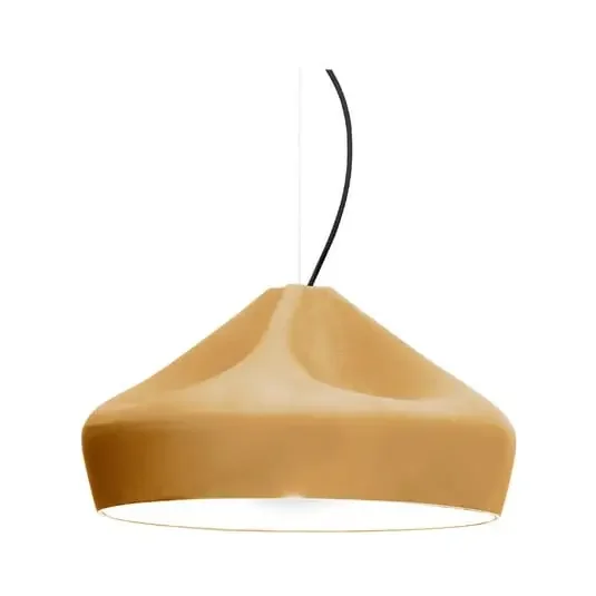 Pleat Box 47 Lámpara Colgante E27 Ocher/Blanco – Marset