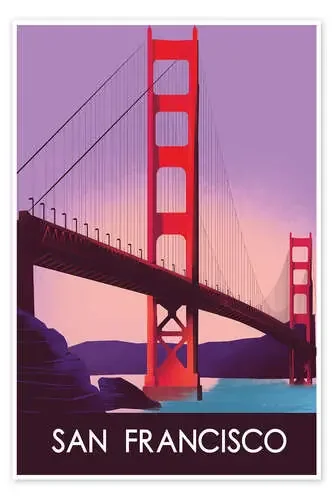 San Francisco I de Omar Escalante Wild Apple Graphics