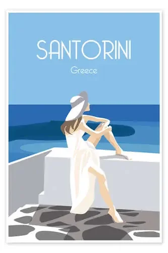 Santorini de Omar Escalante Wild Apple Graphics
