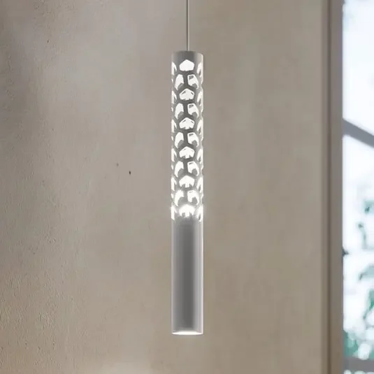 Squiggle H6 Lámpara Colgante Matt White – Rotaliana