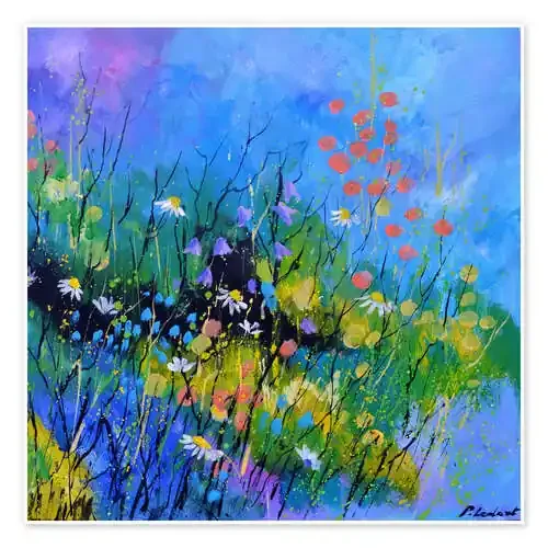 Summer field flowers de Pol Ledent