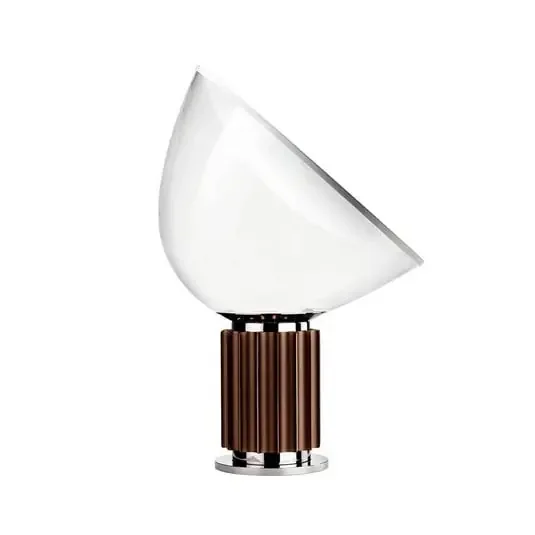 Taccia LED (PMMA) Lámpara de Sobremesa Bronze – Flos