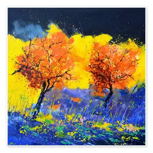 Trees in the sun de Pol Ledent