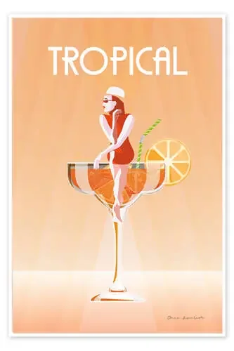 Tropical Drink de Omar Escalante Wild Apple Graphics