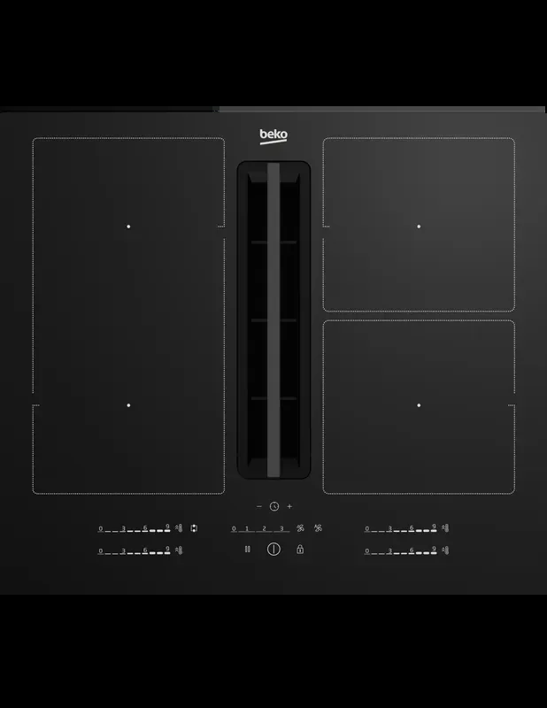 Vitroceramica Induccion+extractor Beko HIXI64700UF