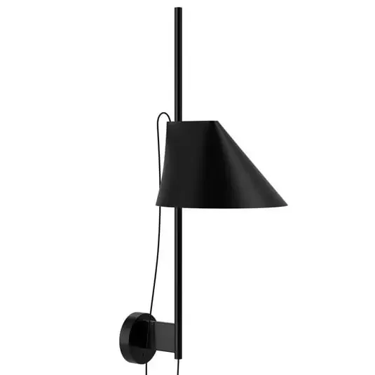 Yuh Aplique de Pared Negro – Louis Poulsen